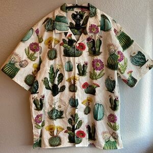 Converse Succulent Dress Shirt | size L